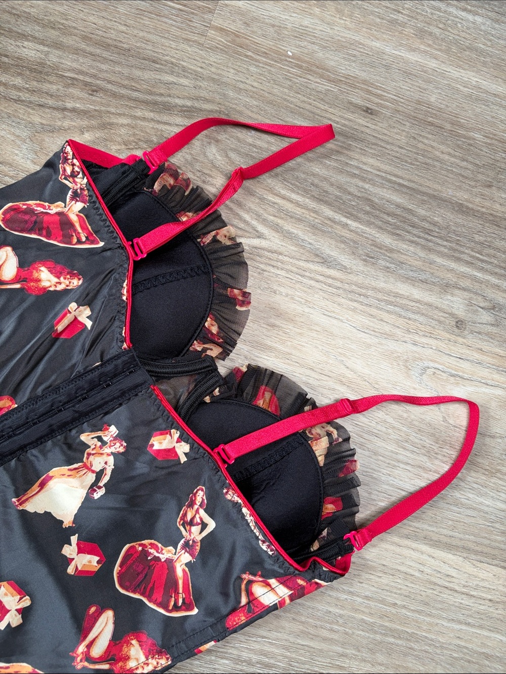 2005 RARE NWT Victoria's Secret Sexy Little Things Pin Up Girl Corset Bustier - Picture 8 of 16